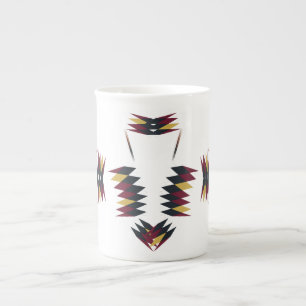 Southwestern Native Art Pattern Porzellantasse