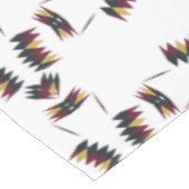 Southwestern Native Art Pattern Tischdecke (Schrägansicht)