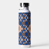 Southwestern Oasis Aztec Geometric Trinkflasche (Rechts)