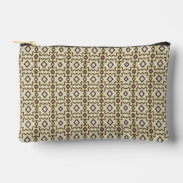 Southwestern Old Spanish Vibes Brown Cream  Zubehörtasche
