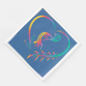 Southwestern Party Indian Kokopelli Napkins Serviette (Ecke)