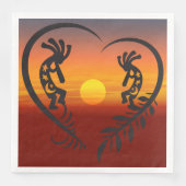 Southwestern Party Kokopelli Napkins Serviette (Vorderseite)