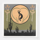 Southwestern Party Kokopelli Napkins Serviette (Vorderseite)