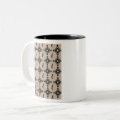 Southwestern Pattern 2 Zweifarbige Tasse (Vorderseite Links)