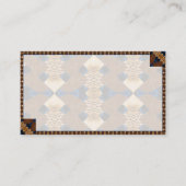 Southwestern Pattern Business Card Visitenkarte (Vorderseite)
