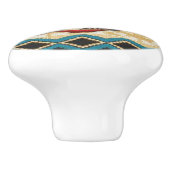 Southwestern Patterns lustige Keramik Knöpfe Keramikknauf (Seitenansicht)