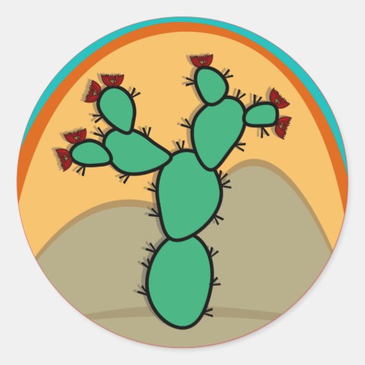Southwestern Scene Stickers (Vorderseite)