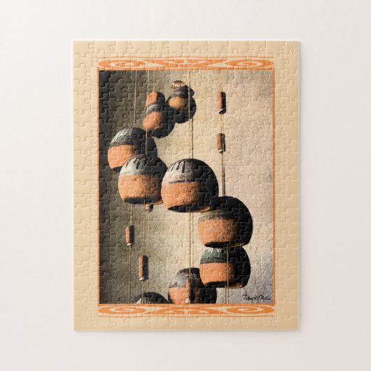 Southwestern Spirally Clay Windspiele Stillleben Puzzle (Vertikal)