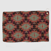 Southwestern Style Beautiful Golfhandtuch (Horizontal)