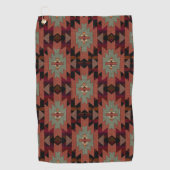 Southwestern Style Beautiful Golfhandtuch (Vorderseite)