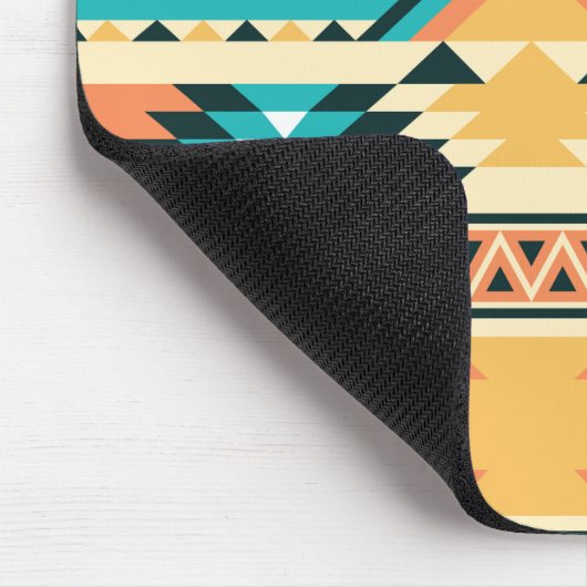 Southwestern Style Boho Pattern Mousepad (Ecke)