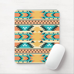 Southwestern Style Boho Pattern Mousepad
