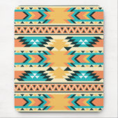 Southwestern Style Boho Pattern Mousepad (Vorne)