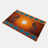 Southwestern Sun Kokopelli Doormat Fußmatte (Schrägansicht)