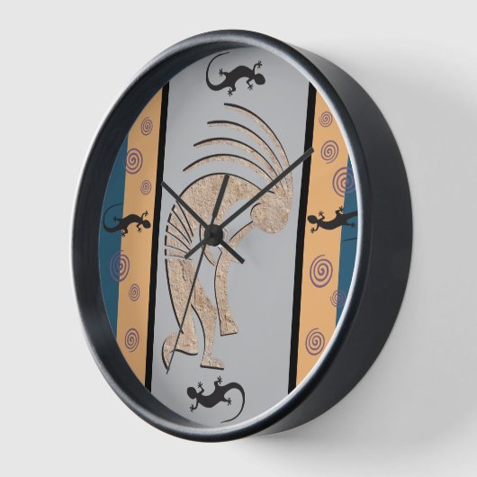 Southwestern Sun Kokopelli Uhr (Winkel)