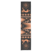 Southwestern Sunset Kokopelli Kurz Table Runner Kurzer Tischläufer (Vorderseite)