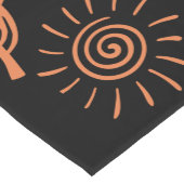 Southwestern Sunset Kokopelli Kurz Table Runner Kurzer Tischläufer (Ecke)