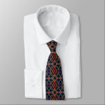 Southwestern Symmetrical Tiled Pattern Line Art Krawatte<br><div class="desc">Neck Tie business suit and casual fun trendy fashion statement apparel attire accessory printed with a Southwestern Symmetrical Tiled Pattern Line Art graphic design illustration by TheFabricSeal at Zazzle #ZazzleMade https://www.zazzle.com/store/thefabricseal This artsy repeat patterned artwork of a modern take on a classic style inspired by centuries of ceramic tile art....</div>