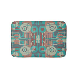 Southwestern Tribal Geometrie Abstrakte Formen Badematte