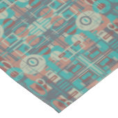 Southwestern Tribal Geometrie Abstrakte Formen Tischdecke (Schrägansicht)