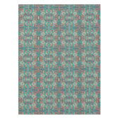 Southwestern Tribal Geometrie Abstrakte Formen Tischdecke (Vorderseite)