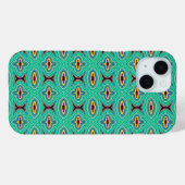 Southwestern Tropical Boho Chic Geode Art Case-Mate iPhone Hülle (Rückseite (Horizontal))