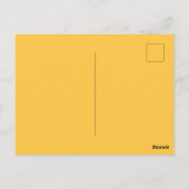 Southwestern Tropical Boho Chic Geode Art Postkarte (Rückseite)