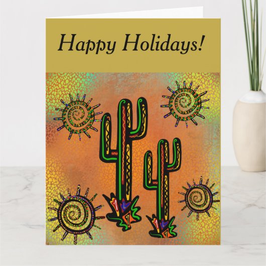 SOUTHWESTKACTUS ART KARTE (Vorderseite)