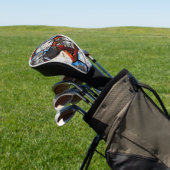 SOUTHWESTLICHE WOLFKUNST GOLF HEADCOVER (In SItu)