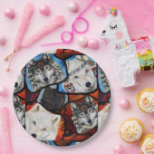 SOUTHWESTLICHE WOLFKUNST PAPPTELLER (Party)