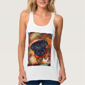 SOUTHWESTLICHER MOPS TANK TOP (Vorderseite)