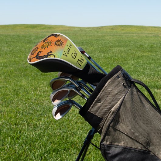 SOUTHWESTLIZARD ART GOLF HEADCOVER (In SItu)