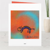 SOUTHWESTLIZARD ART KARTE (Rückseite)