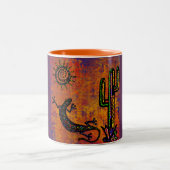 SOUTHWESTLIZARD ART ZWEIFARBIGE TASSE (Mittel)
