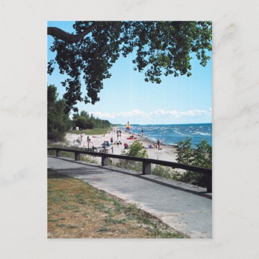 Southwick Beach Postkarte (Vorderseite)