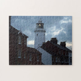 Southwold Lighthouse in Dusk Puzzle