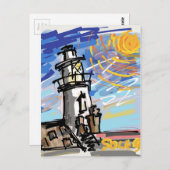 Southwold Lighthouse Postkarte (Vorne/Hinten)