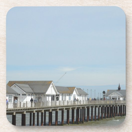 Southwold Pier Suffolk Getränkeuntersetzer (Vorderseite)