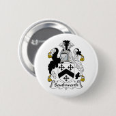 Southworth Familienwappen Button (Vorne & Hinten)