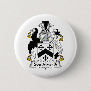Southworth Familienwappen Button
