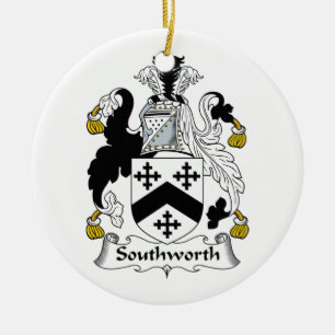 Southworth Familienwappen Keramik Ornament