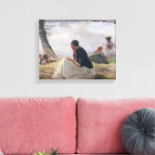 Souvenir, 1891 leinwanddruck (Insitu (Wohnzimmer))