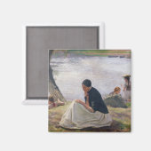 Souvenir, 1891 magnet (Vorderseite/Rückseite)