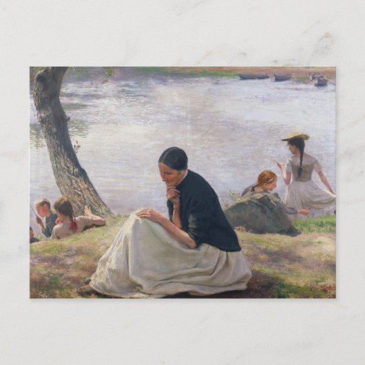 Souvenir, 1891 postkarte (Vorderseite)