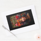 Souvenir 2023 Greensboro Sommerfestival Rechteckiger Aufkleber (Umschlag)