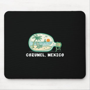 Souvenir Aus Cozumel Mexiko Urlaub Reise Männer Mousepad
