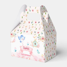 Souvenir Box Birthday Butterfly Garden Geschenkschachtel