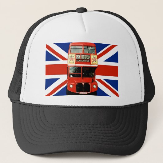 Souvenir Cap aus London England Truckerkappe (Vorderseite)