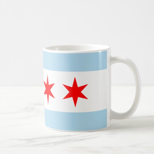 Souvenir Chicago Flag Kaffeetasse (Rechts)