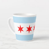Souvenir Chicago Flag Milchtasse (Linke Ecke)